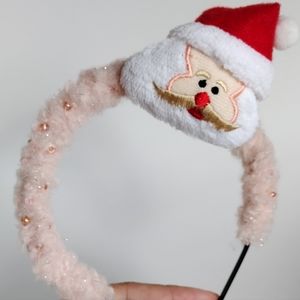 Christmas Santa Claus fluffy headband